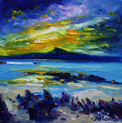 Dawnlight Isle of Iona 12x12